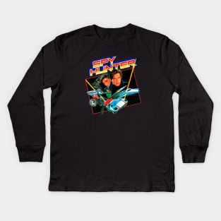 Mod.1 Arcade Spy Hunter Video Game Kids Long Sleeve T-Shirt